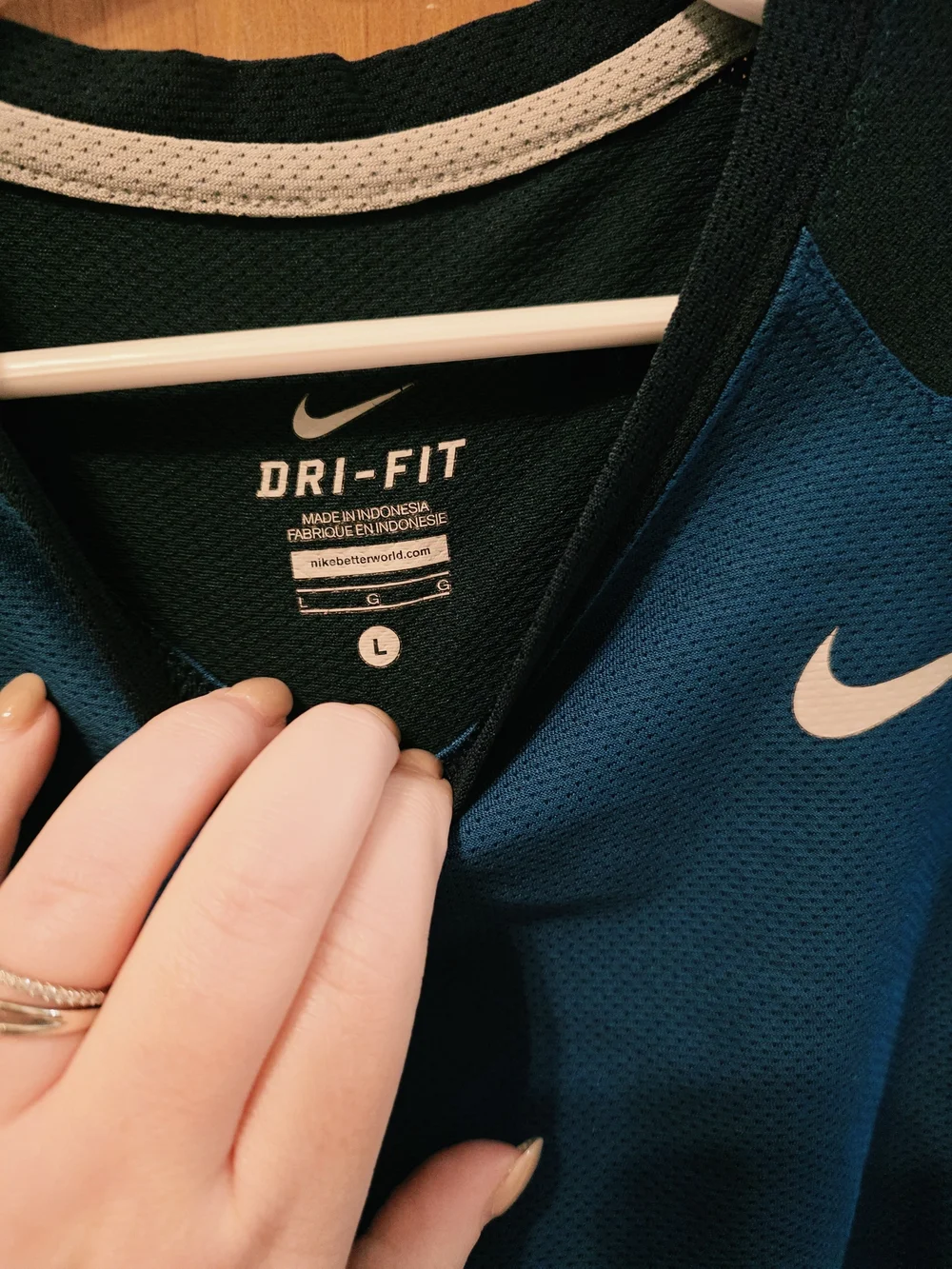 Nike Kids' Blue Sleeveless Dri-FIT Performance Dress